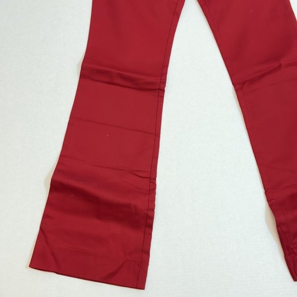 Rare NWT Y2K Dickies Girl Cherry Red Bootcut Canvas Pants Size 3 STYLE# NHH1011 - Picture 5 of 16